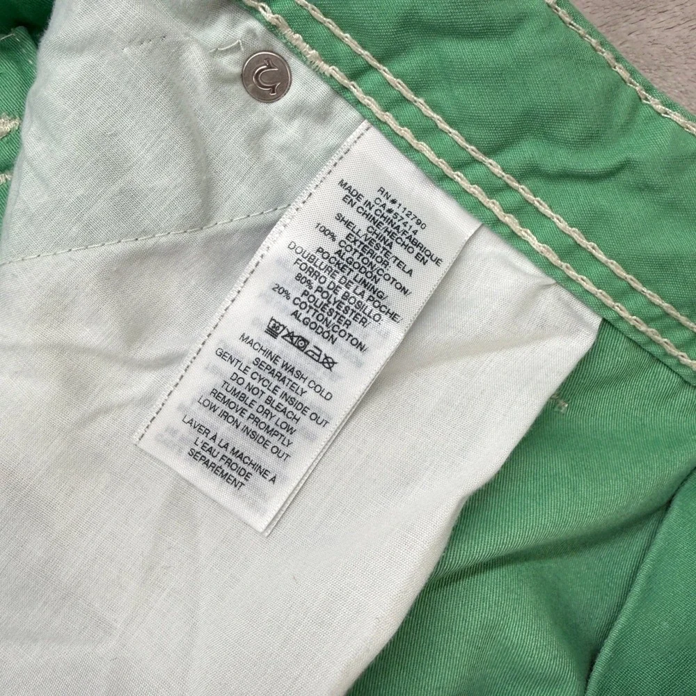 True Religion Cargo Shorts Mens 36 Green Streetwear Baggy Skater 12